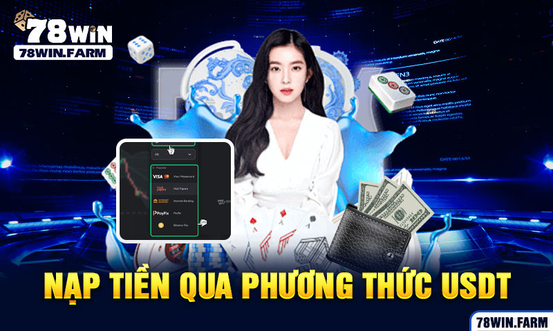 Nạp tiền qua phương thức USDT