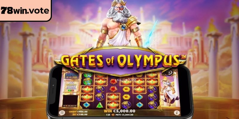 Giao diện trò chơi Di sản Olympus 78win được thiết kế vô cùng bắt mắt