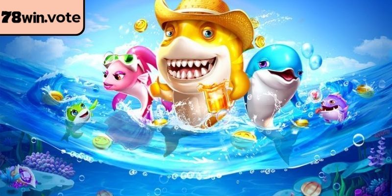 Trải nghiệm kho vũ khí khủng trong Vua Bắn Cá 78win